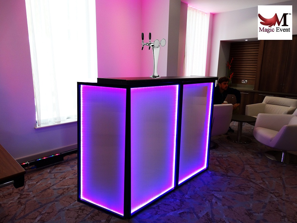 LED Mobile Bar Hire in London | Portable Bar Hire London - Disco diamond  London